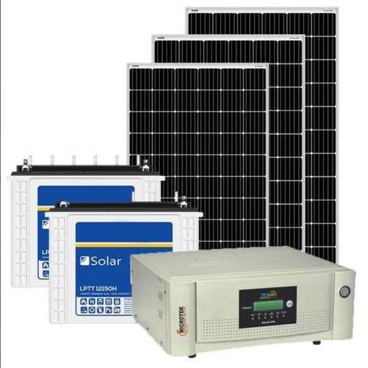 Loom Solar 1 kw off grid solar system for homes, with 8-10 Hours Backup
